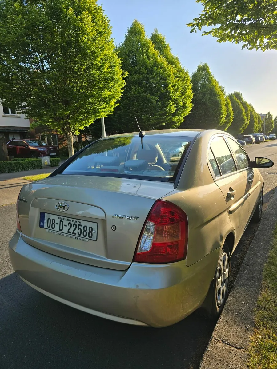Hyundai Accent 2008 - NCT 01/26 - Image 3