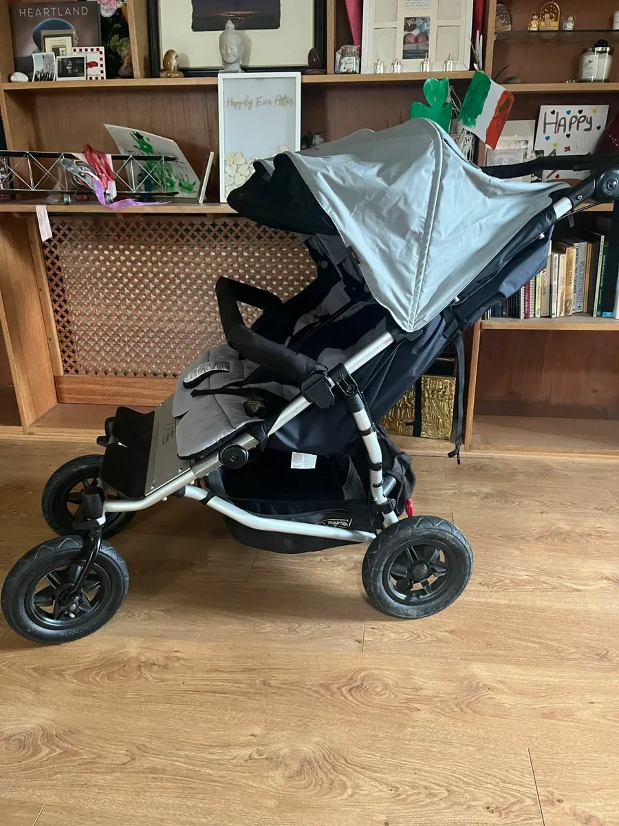 twins buggy/pram/pushchair- Mountain Buggy Duet - Image 1