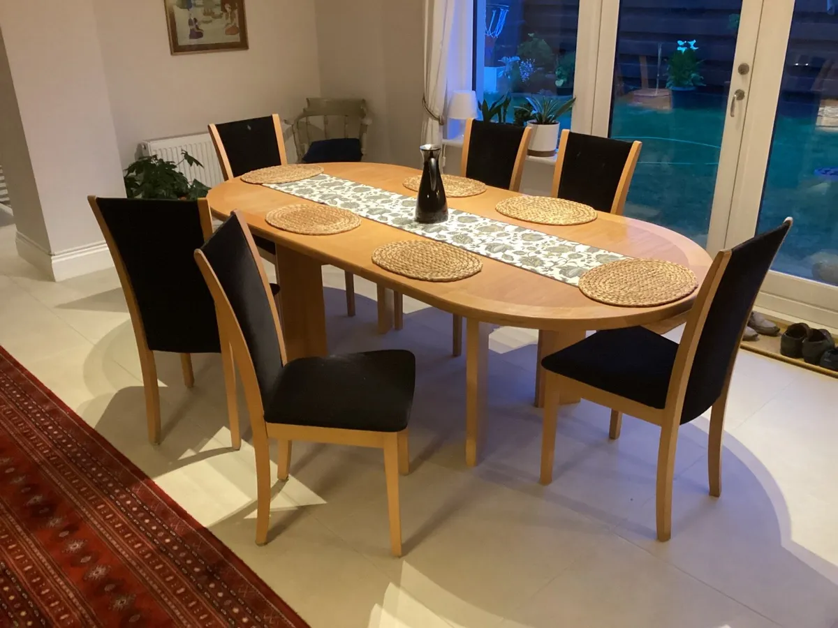 Danish Skovby Dining chairs - Image 1