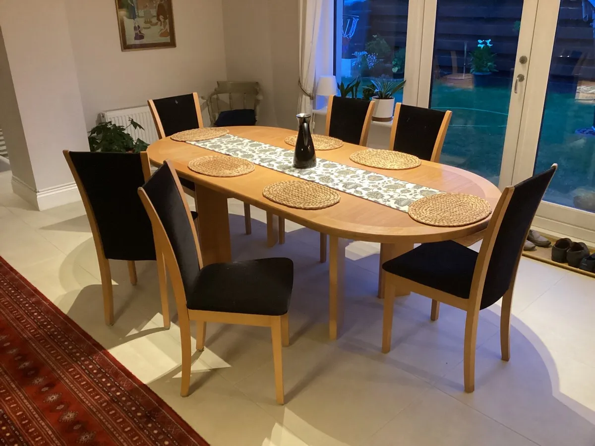 Danish Skovby Dining chairs - Image 4