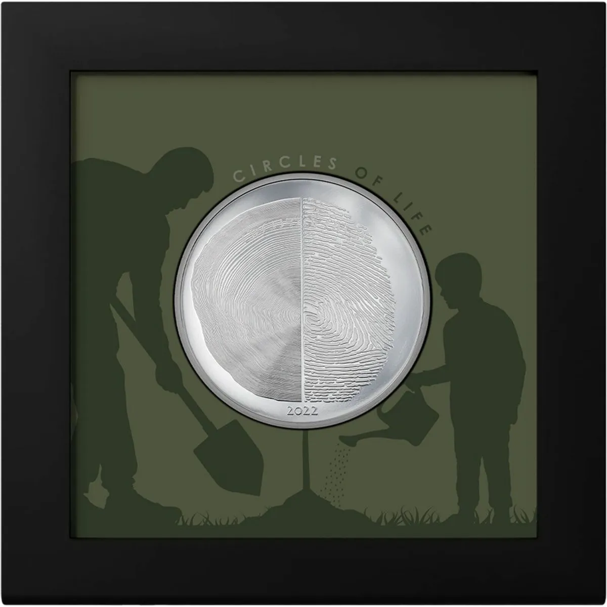 2022 Silver Proof Coin “CIRCLES OF LIFE” - Image 2