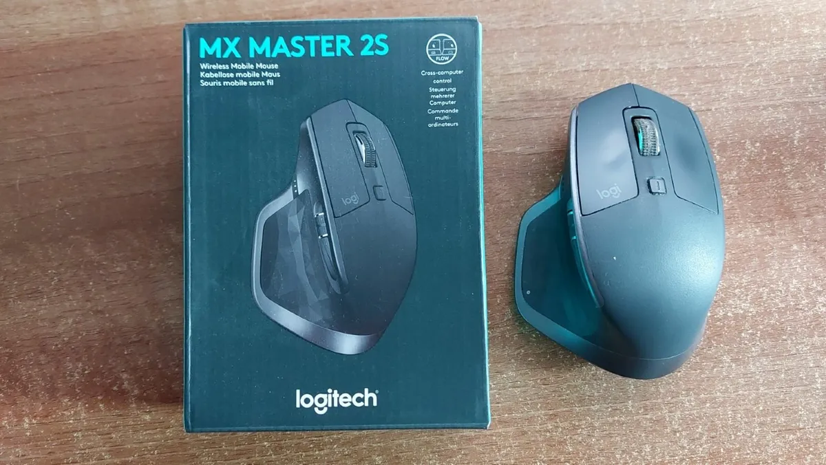 Logitech MX Master 2s Bluetooth/Wireless Mouse - Image 1