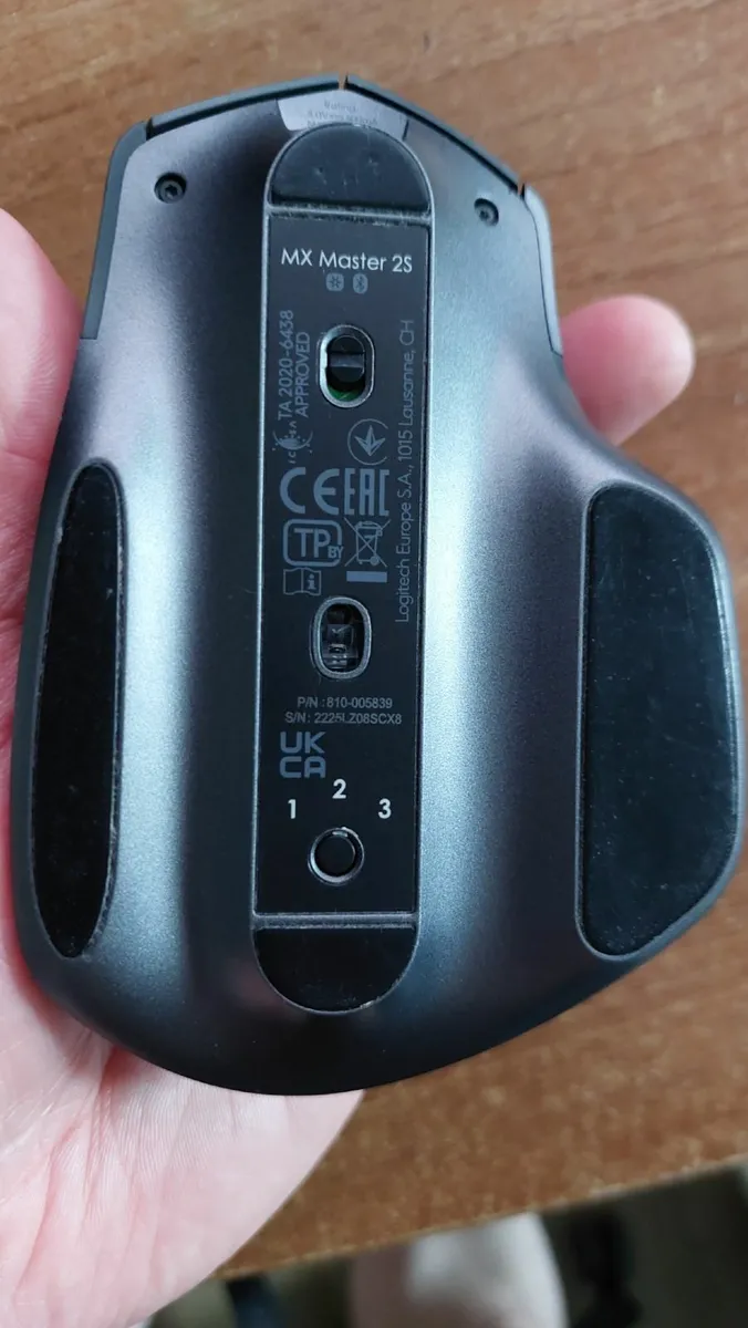 Logitech MX Master 2s Bluetooth/Wireless Mouse - Image 4