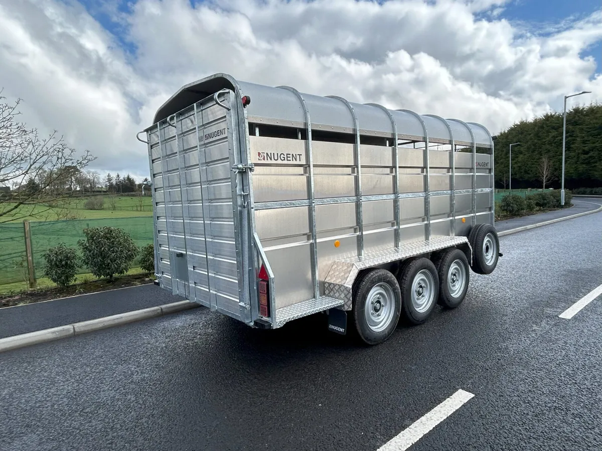 New Nugent Cattle Trailers (All sizes in Stock) - Image 1