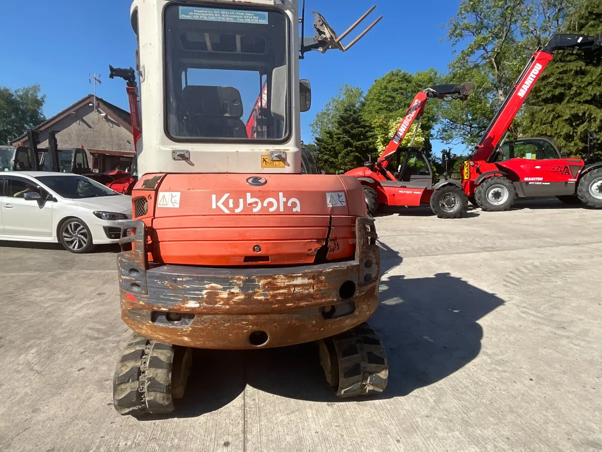 Kubota Mini Excavator KX101-3A - Image 4