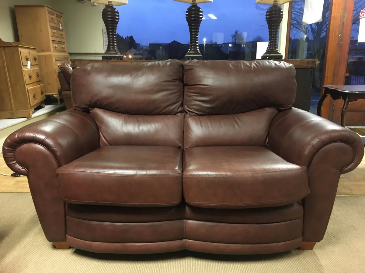 Leather Sofa - Image 1