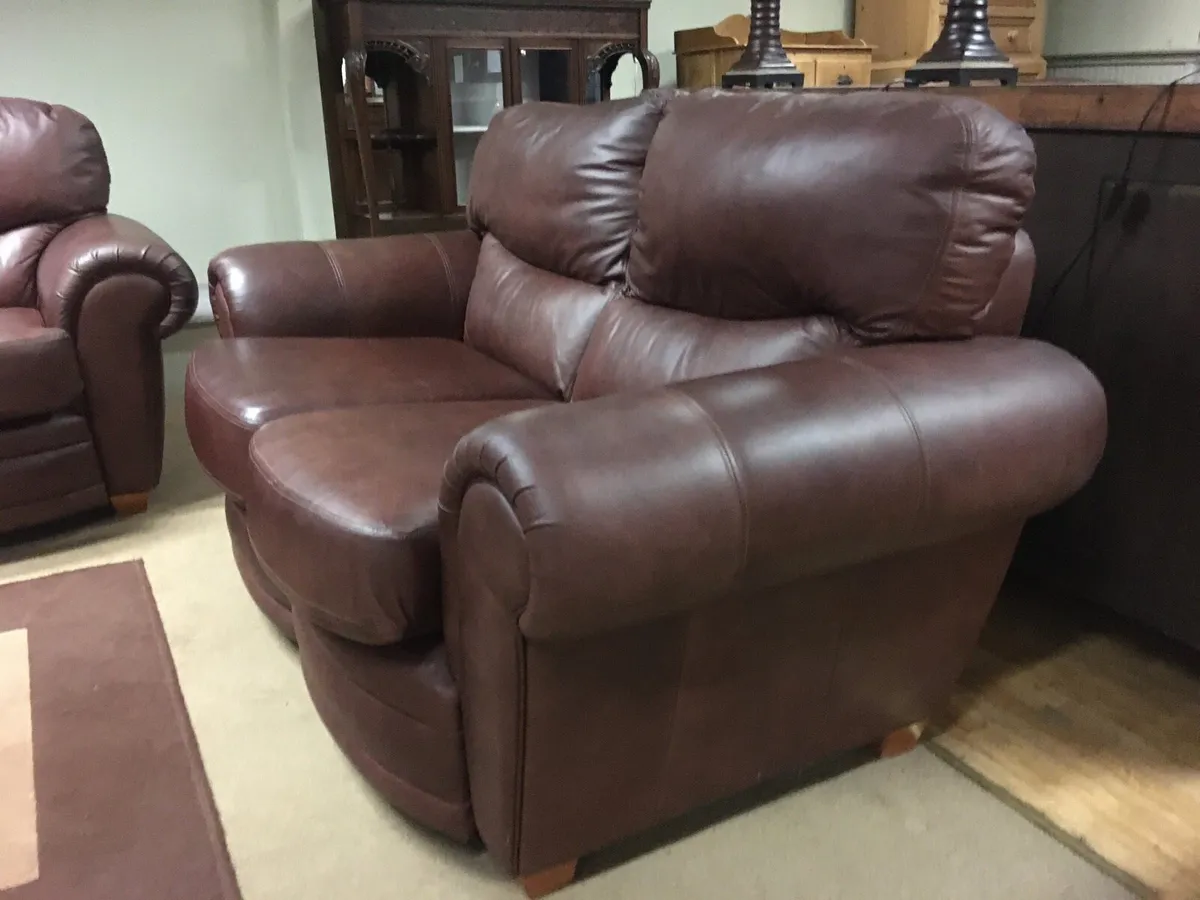 Leather Sofa - Image 2