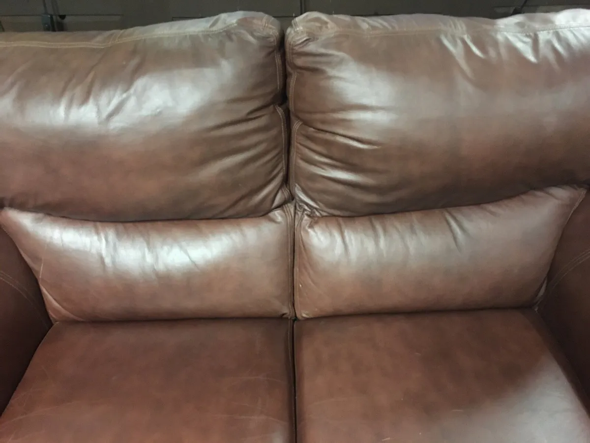 Leather Sofa - Image 3