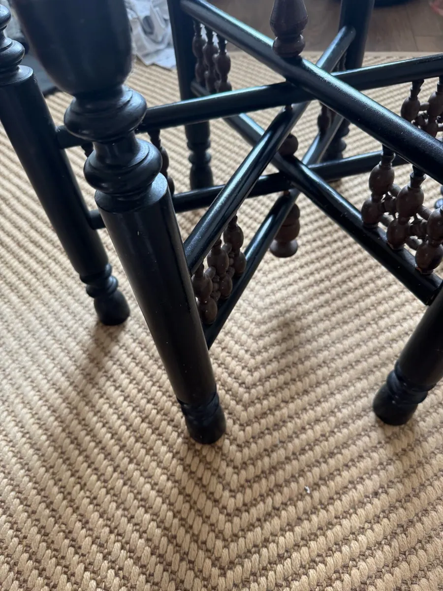 Ornate Indian side table - Image 2