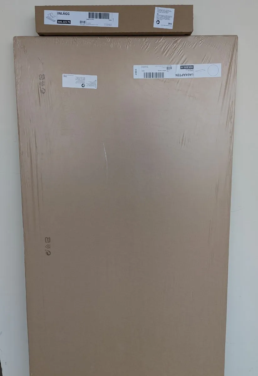 New Ikea Lagkapten White Table Top 140 x 60 - Image 2