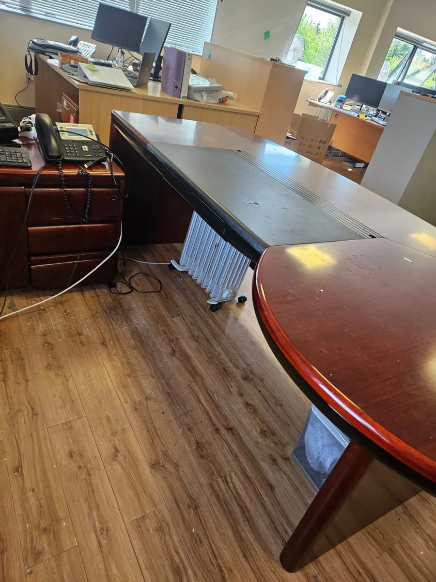 Mahogany Desk - Image 1