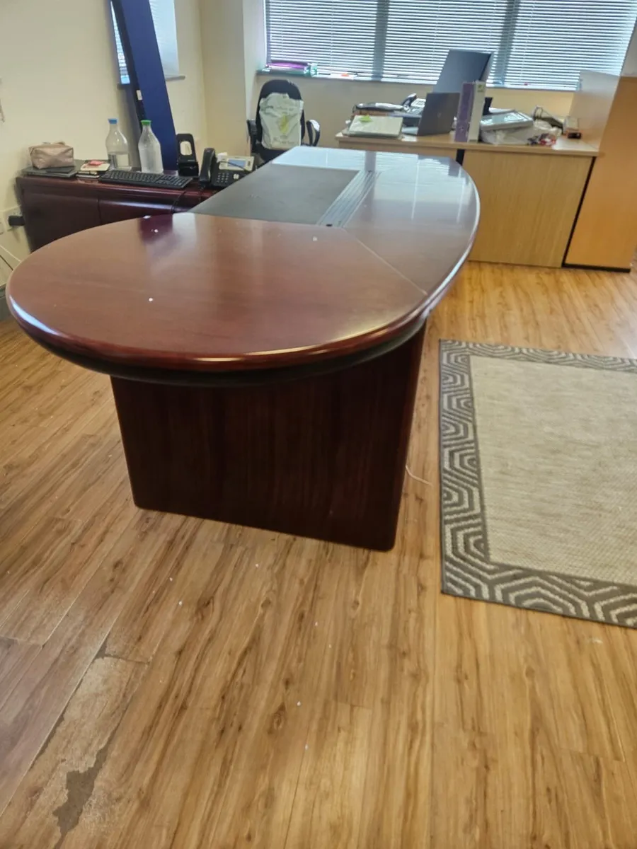 Mahogany Desk - Image 2