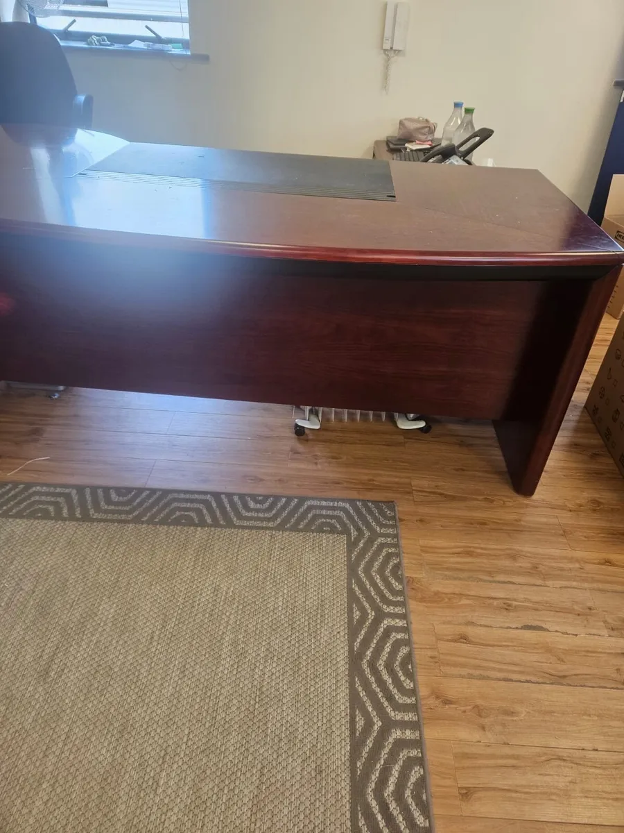 Mahogany Desk - Image 3