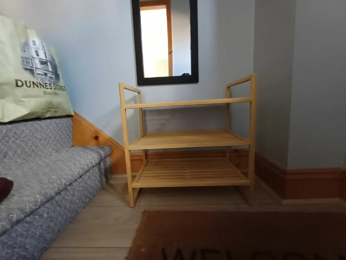 Ikea Bamboo shoe rack - Image 2