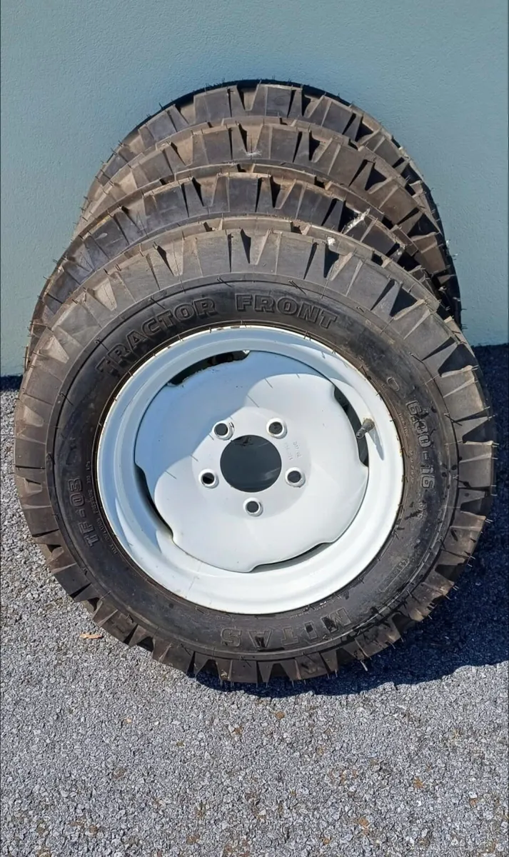 4 new tyres