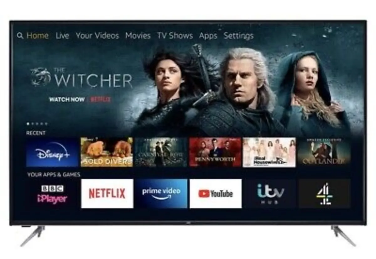 65” Fire Editon Ultra HD 4K HDR with box.