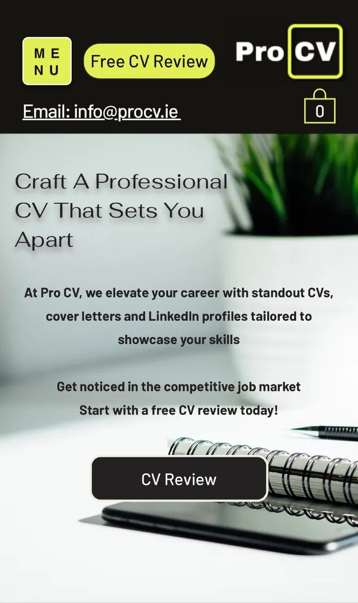 Established Online CV & Career Services Business f