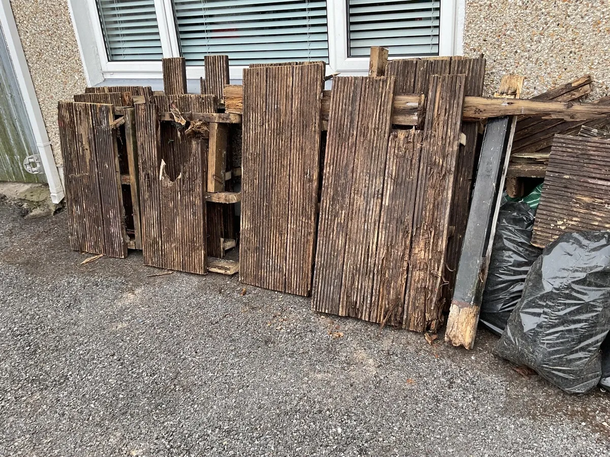 Old decking for firewood - Image 2