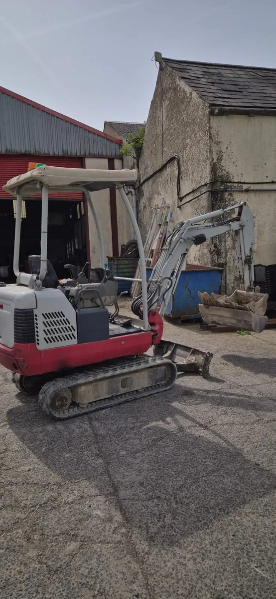 Takeuchi tb016 - Image 1