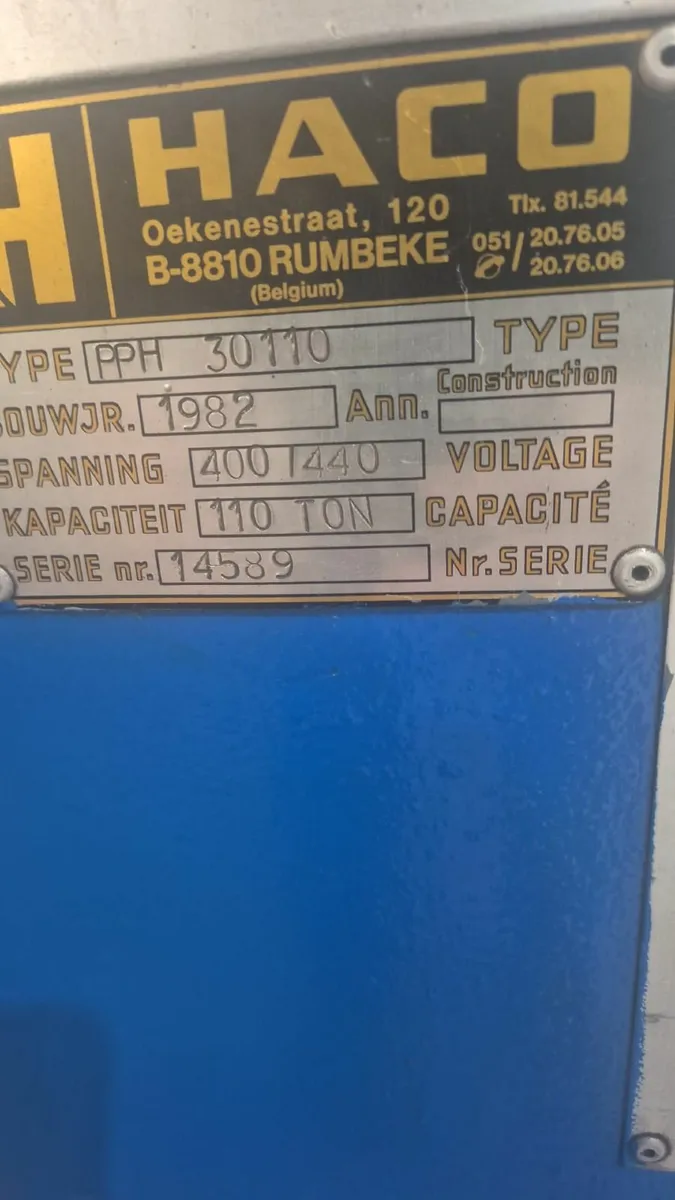 Haco Press Brake & Haco Guillotine - Image 4
