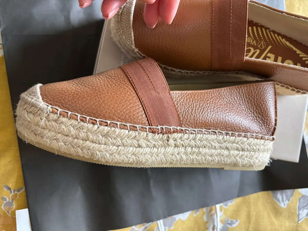 Viguera Tan flatform espadrilles - Image 2