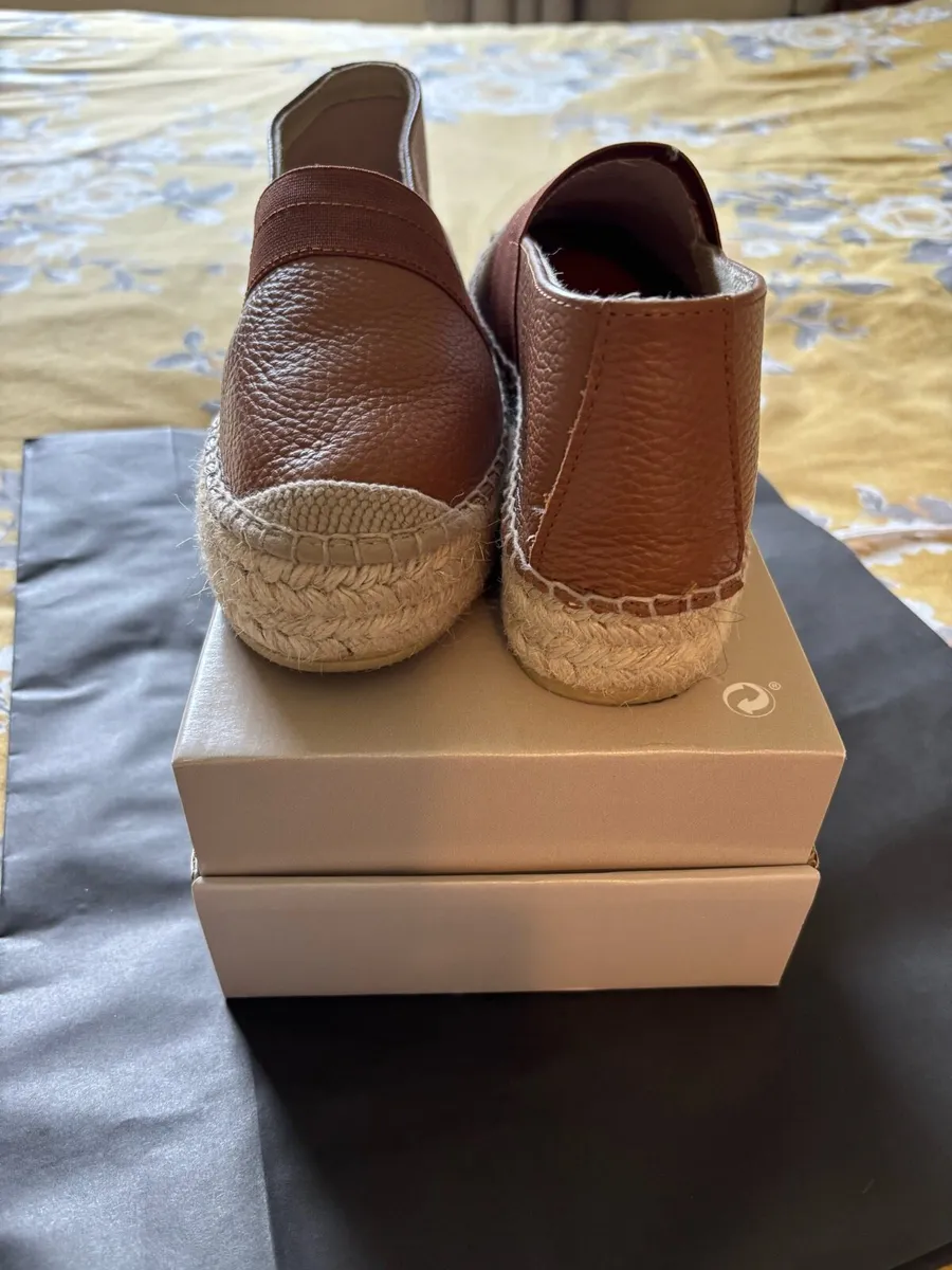 Viguera Tan flatform espadrilles - Image 3