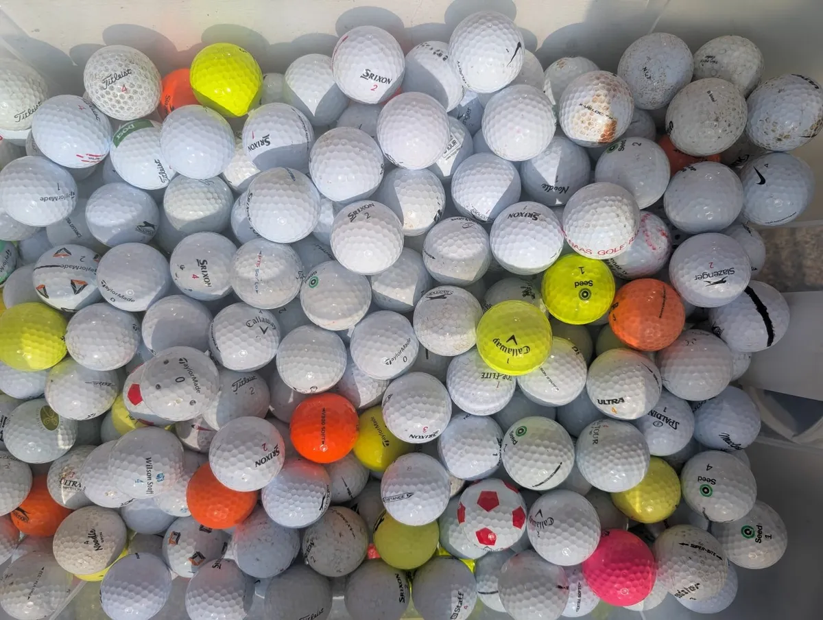 Golf balls 1 euro each