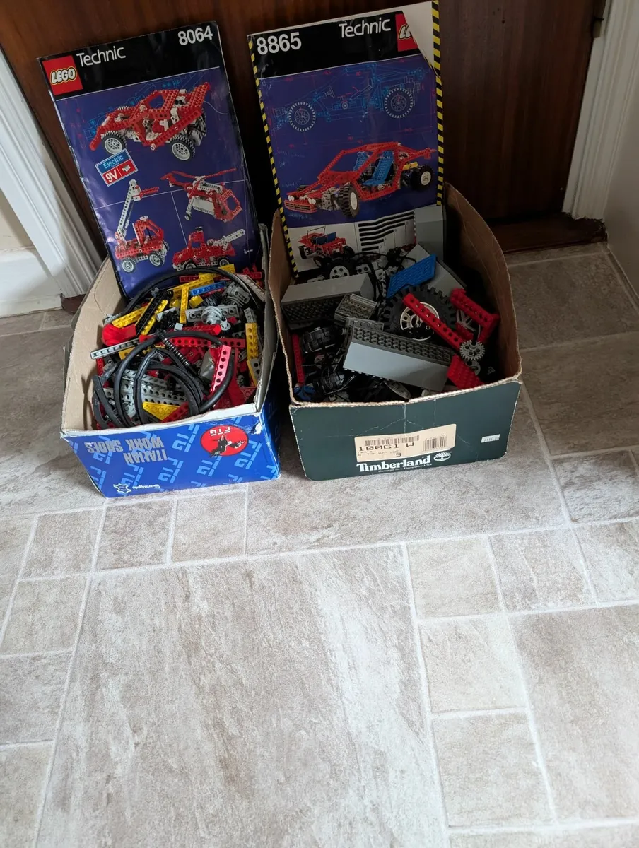 Mixed Technic Lego sets 8064 and 8865 - 1990s - Image 1