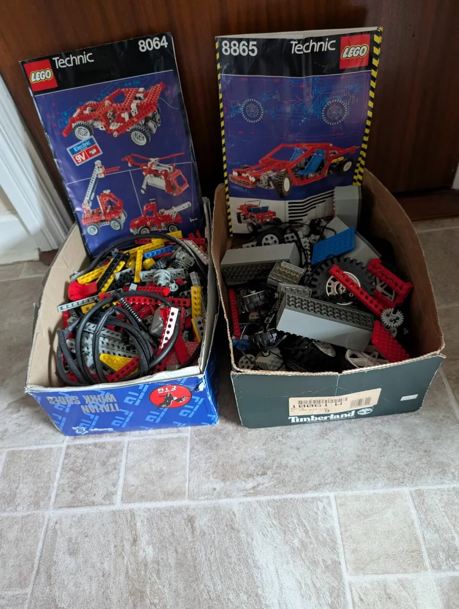 Mixed Technic Lego sets 8064 and 8865 - 1990s - Image 2