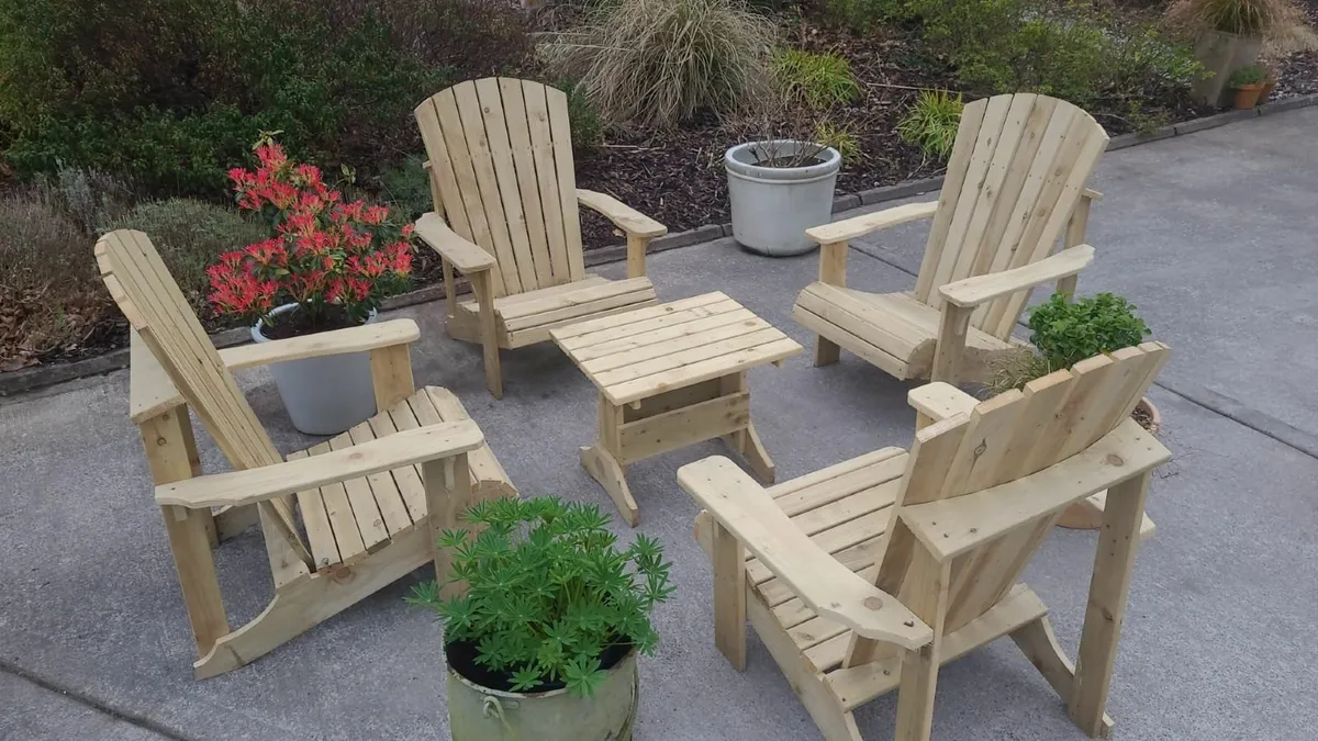Adirondack chairs - Image 1