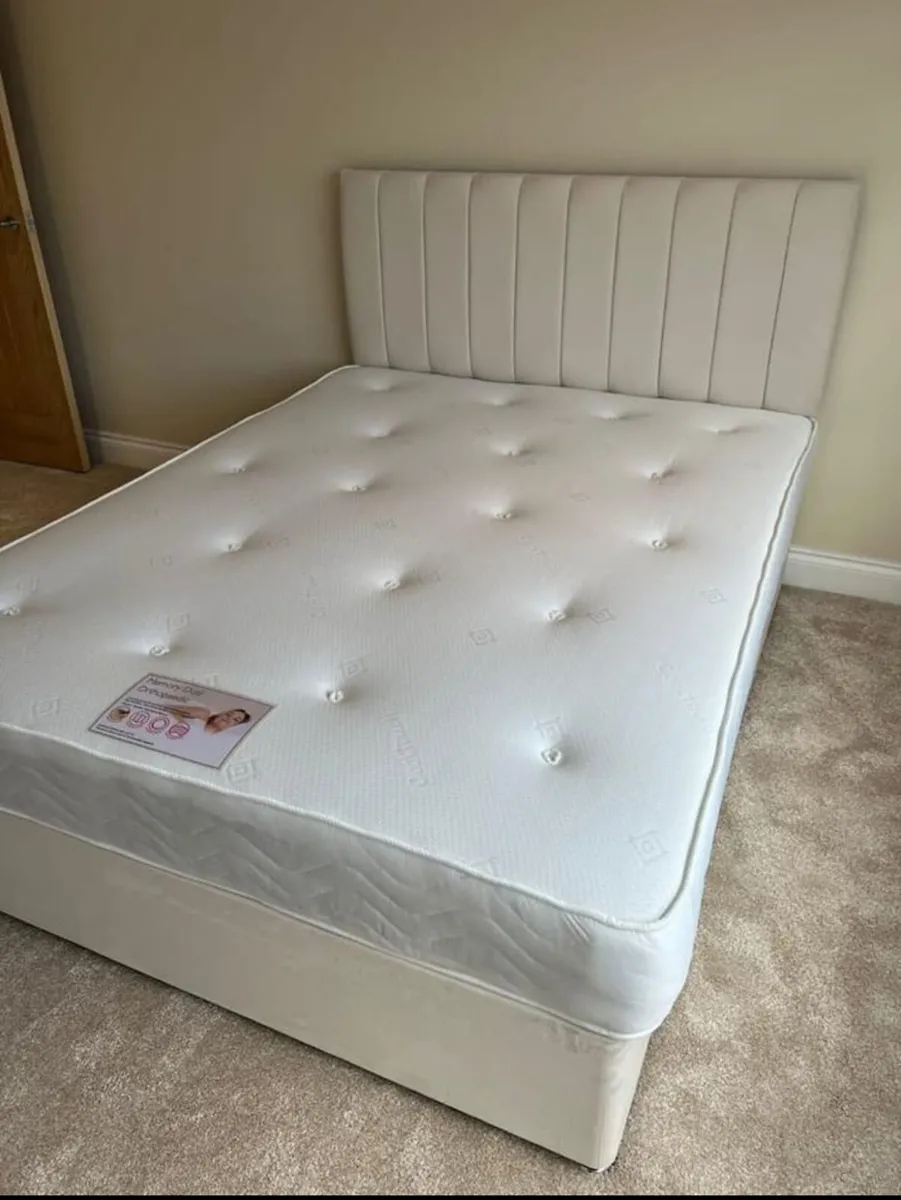 New 4ft6 double divan beds with 12 month warranty