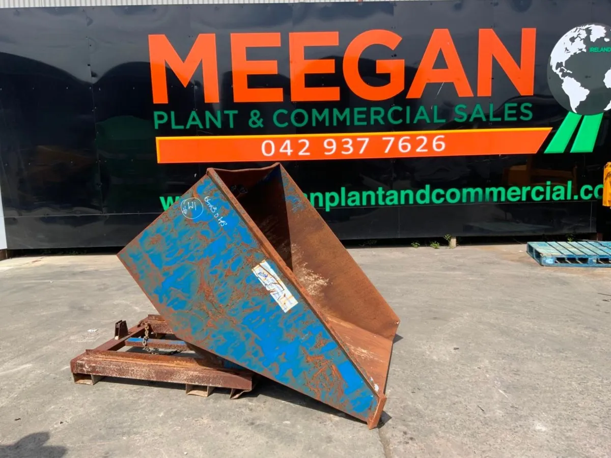 SELF TIPPING FORKLIFT SKIP.......W1. - Image 2