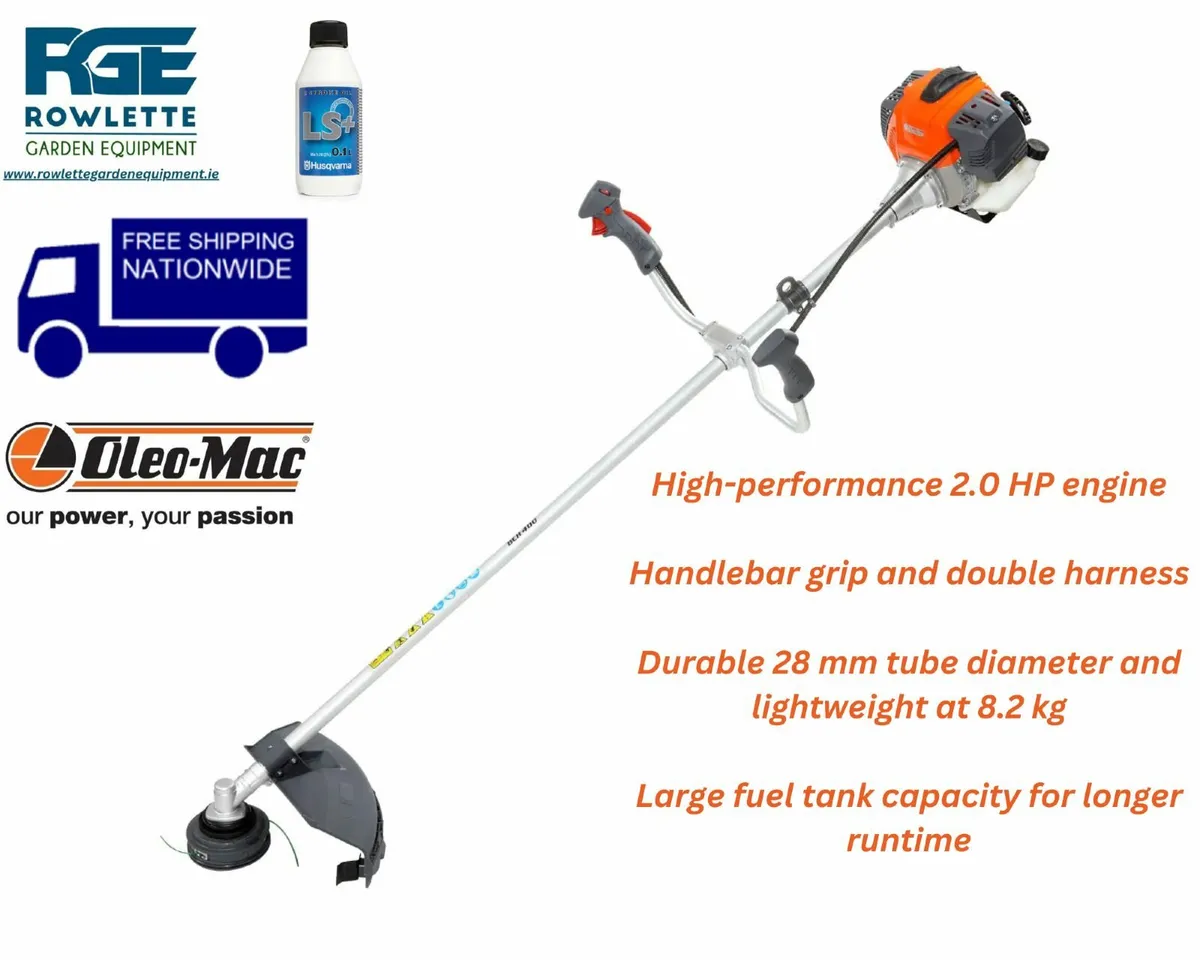 Oleo Mac BCH 400 T Bike Handle Strimmer - Image 1