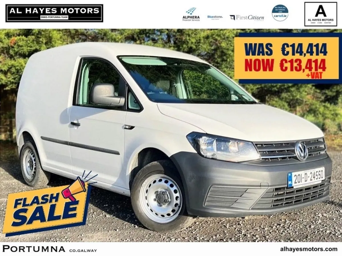 Volkswagen Caddy PV TDI 102BHP  price Vat - Image 1