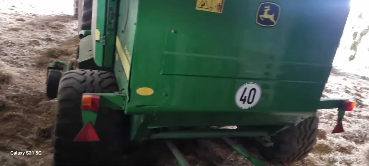 John deere 644 round baler 2012 - Image 2