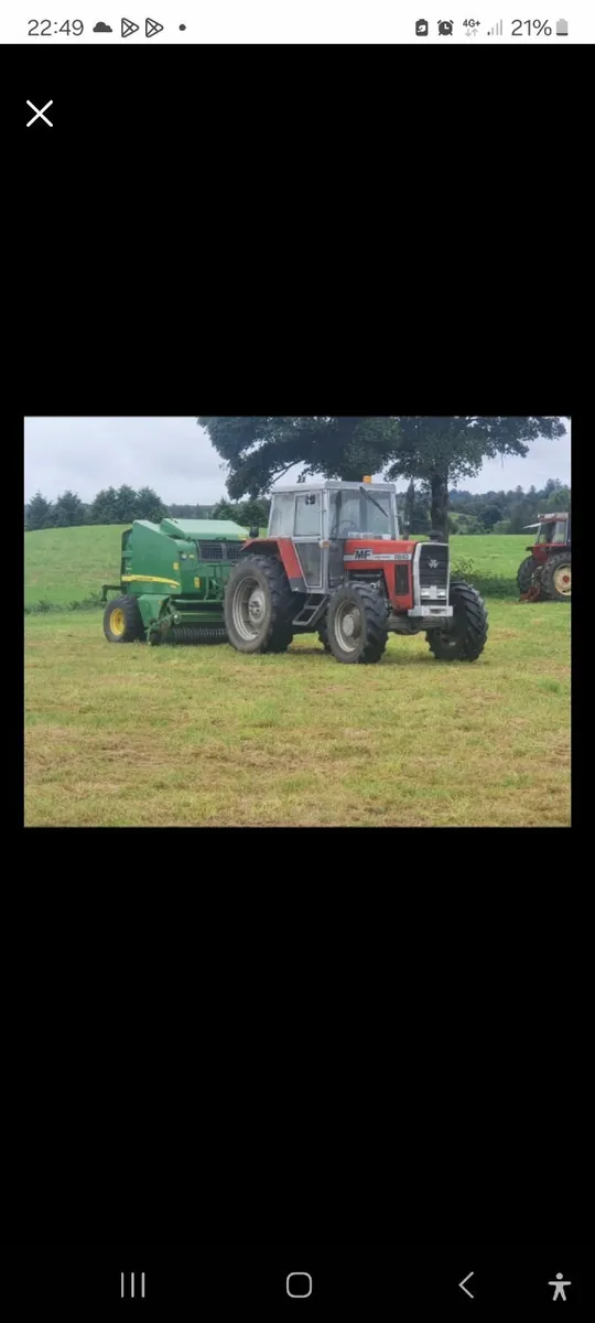 John deere 644 round baler 2012 - Image 3