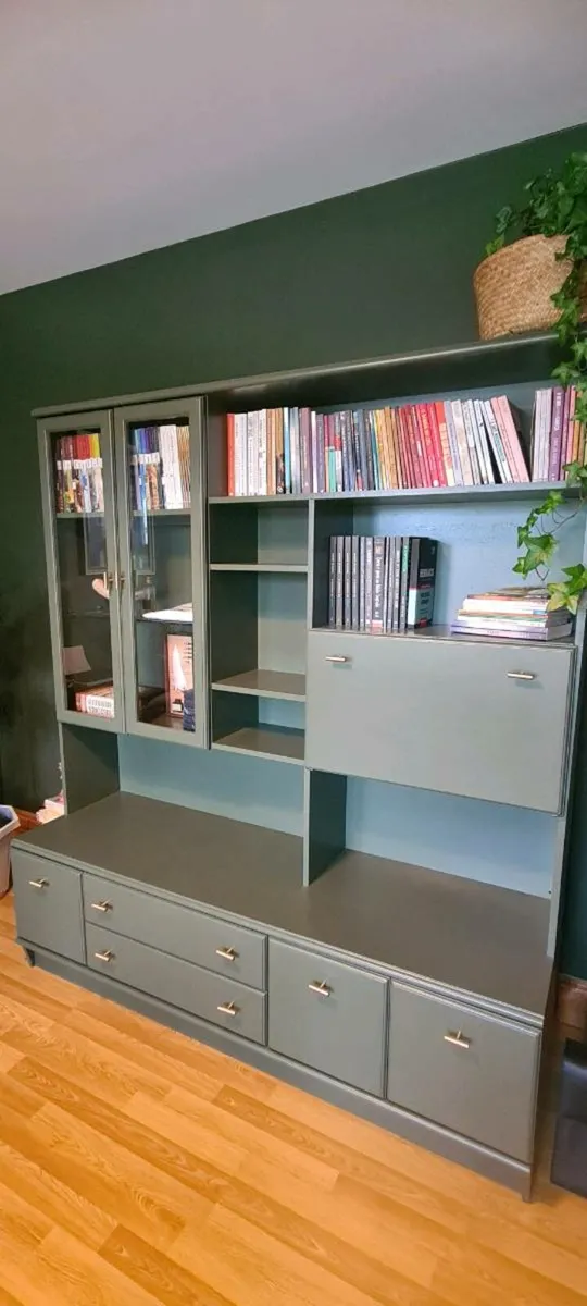 Bookcase Farmhouse Unit Large Shelf - Image 2