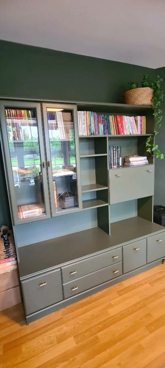 Bookcase Farmhouse Unit Large Shelf - Image 3