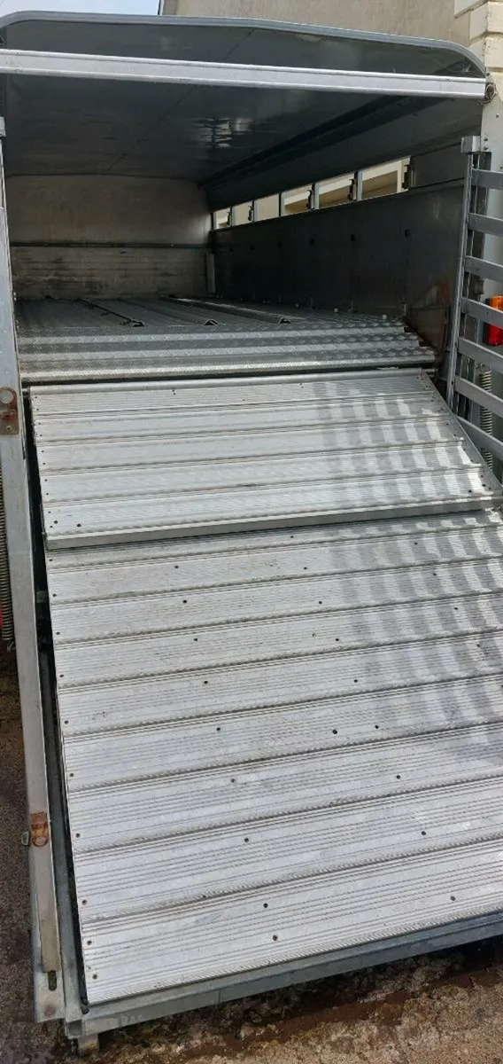 Sheep/cattle trailer decks 14x6 tri axle year 2019 - Image 2