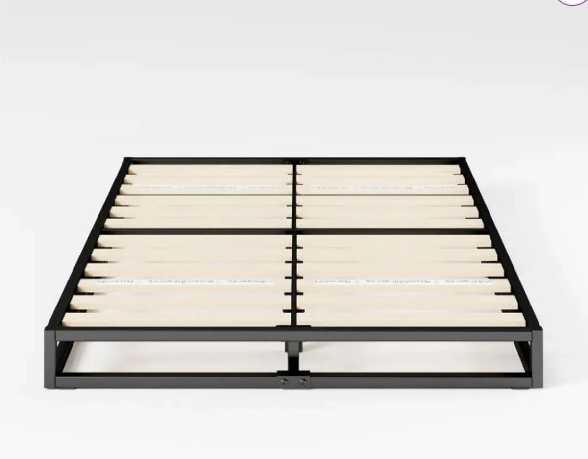 Dekker Metal Bed Frame - 15 cm High - Image 1