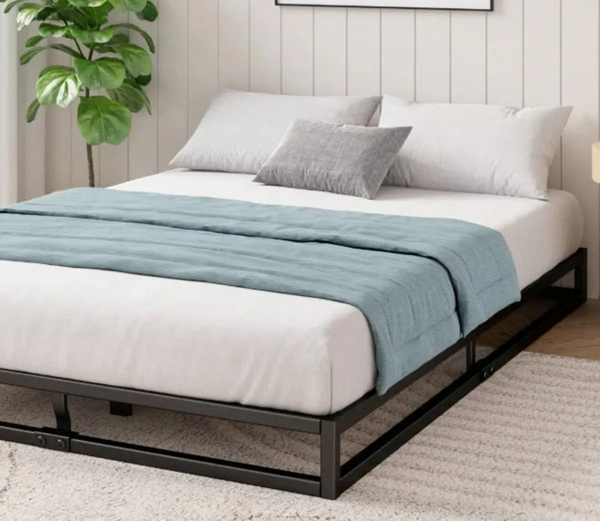 Dekker Metal Bed Frame - 15 cm High - Image 3