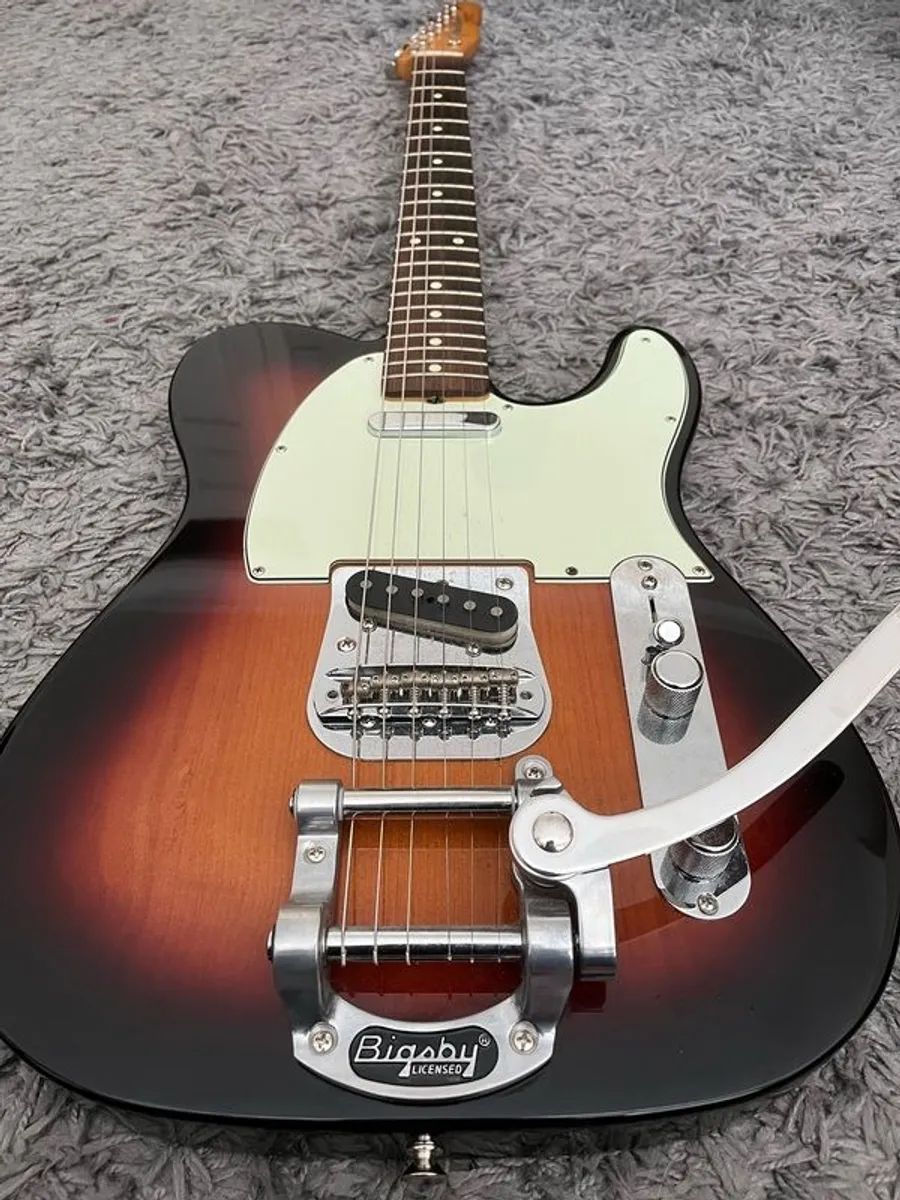 Fender Vintera telecaster with bigsby - Image 1