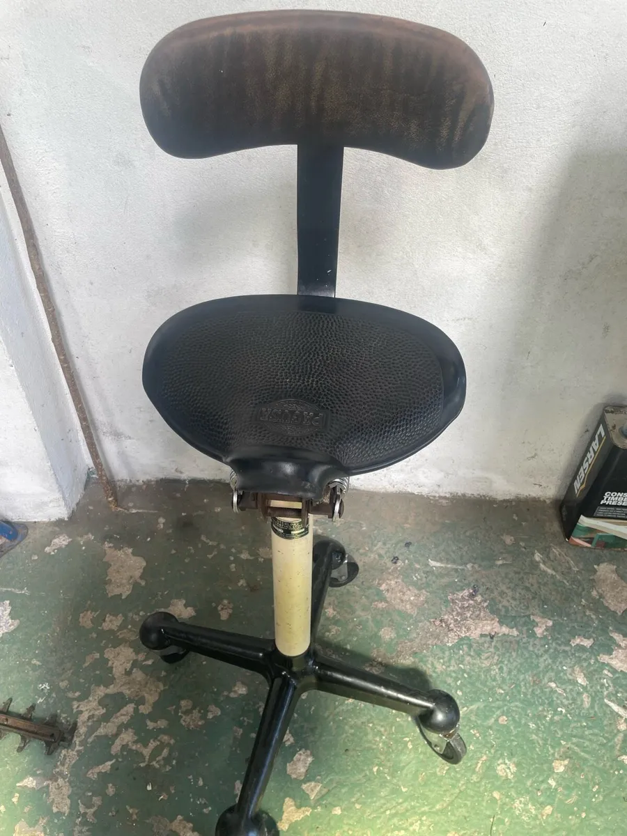Pugusa Saddle Stool Rare Stool - Image 1