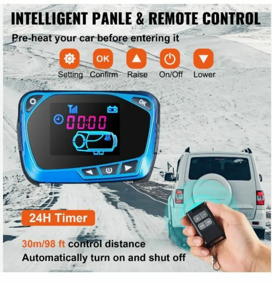 Upgraded Diesel Air Heater 8KW Parking Heater - Image 4
