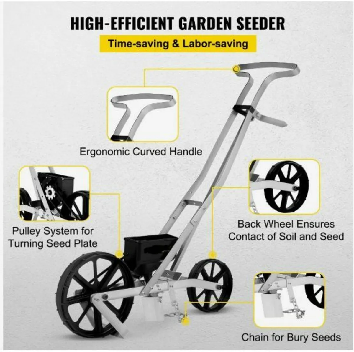 Garden Seeder, Metal Precision Garden - Image 4