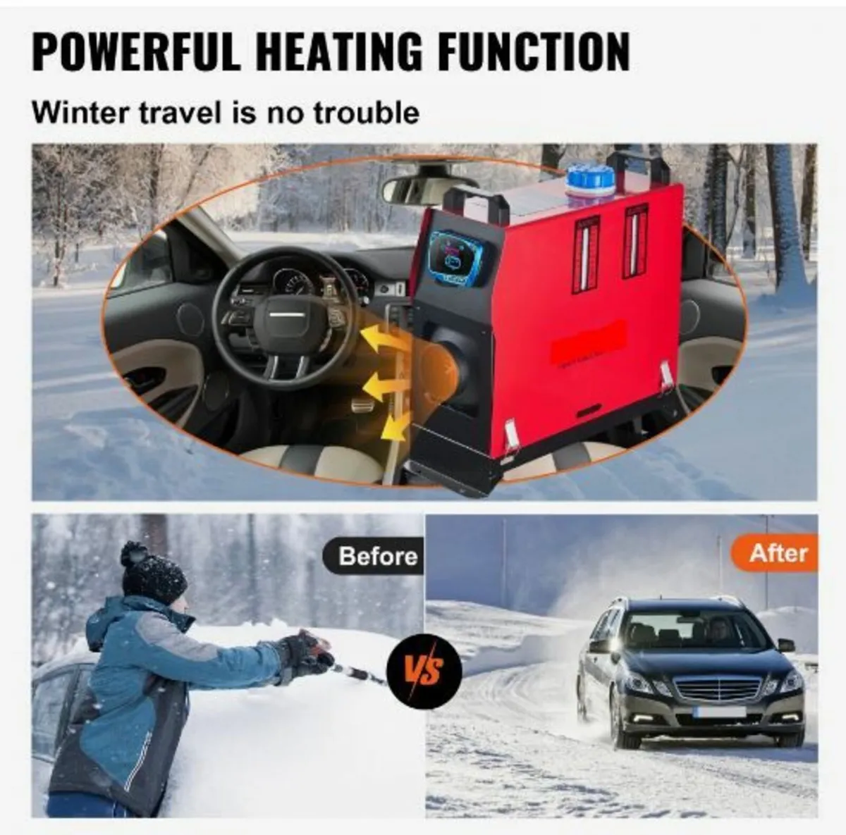Upgraded Diesel Air Heater 8KW Parking Heater - Image 2