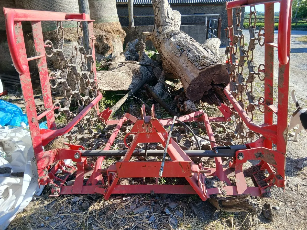 5m Chain harrow, hydraulic folding. - Image 2