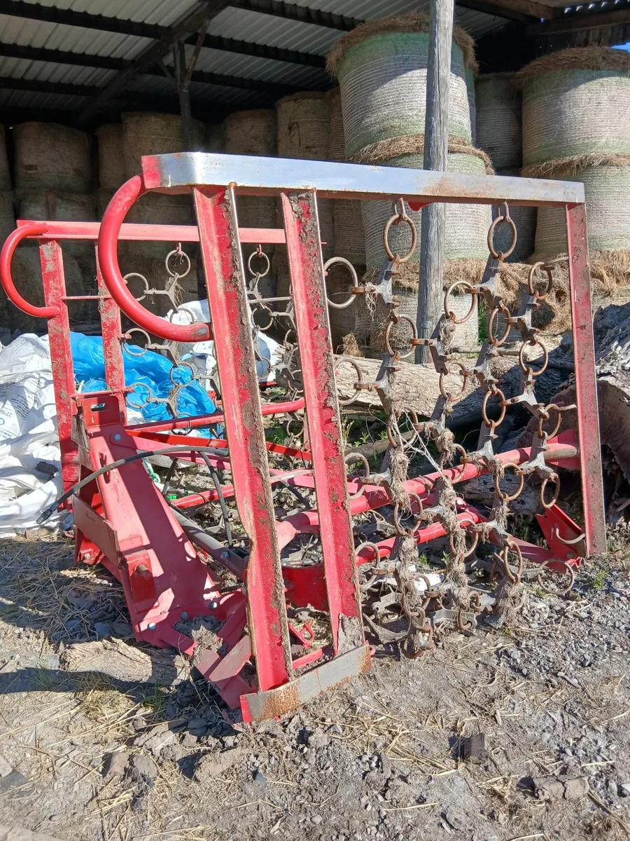 5m Chain harrow, hydraulic folding. - Image 1