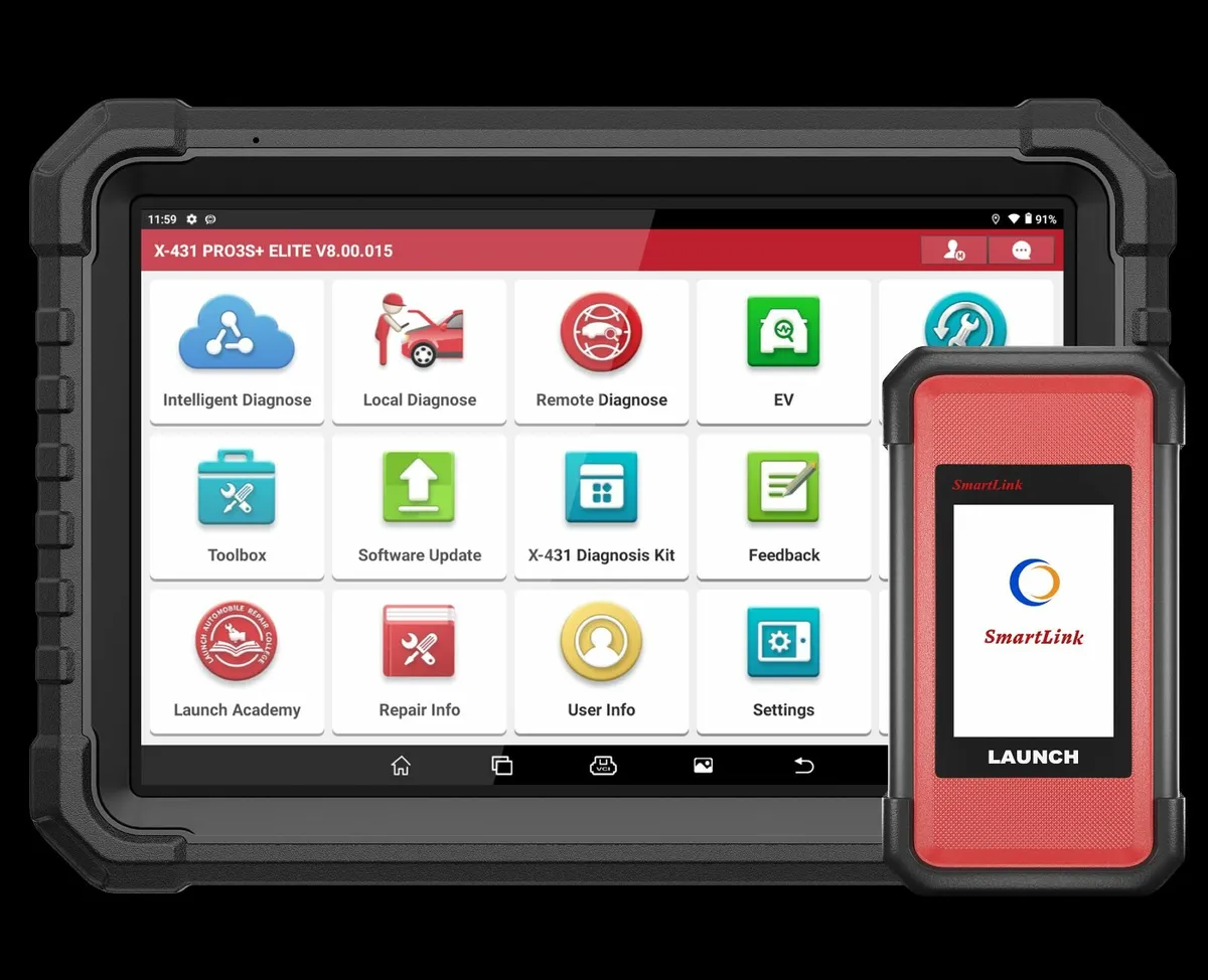 Launch X431 PRO3S+ ELITE SmartLink Diagnostic Tool - Image 2