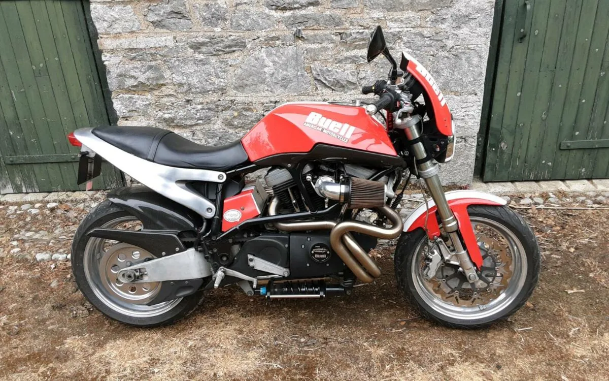 Limited edition No 419 of 800 Buell red stripe! - Image 1